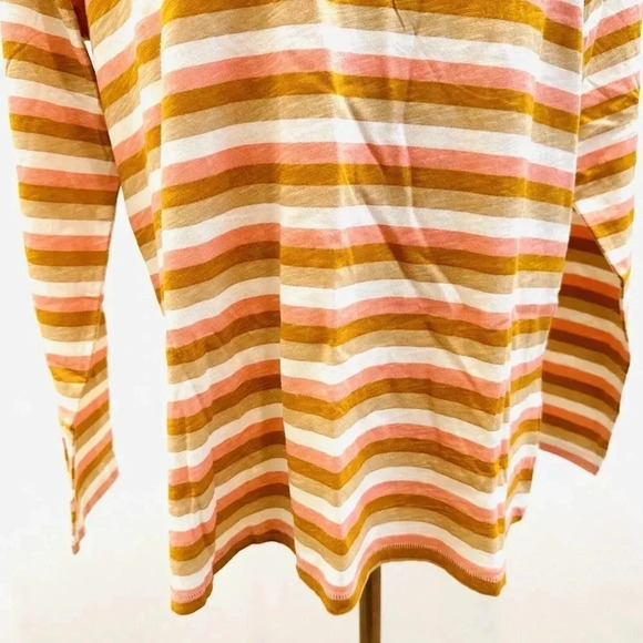 NWT SONOMA Women Long Sleeve Pullover Cotton The Everyday Tee Shirt Extra Large - Picture 3 of 12